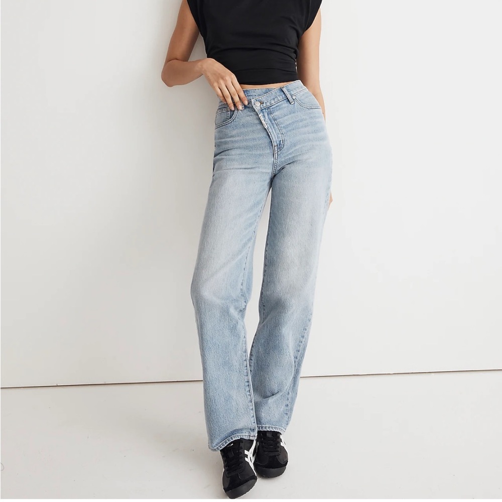 Madewell x Molly Dickson Baggy Straight Jeans